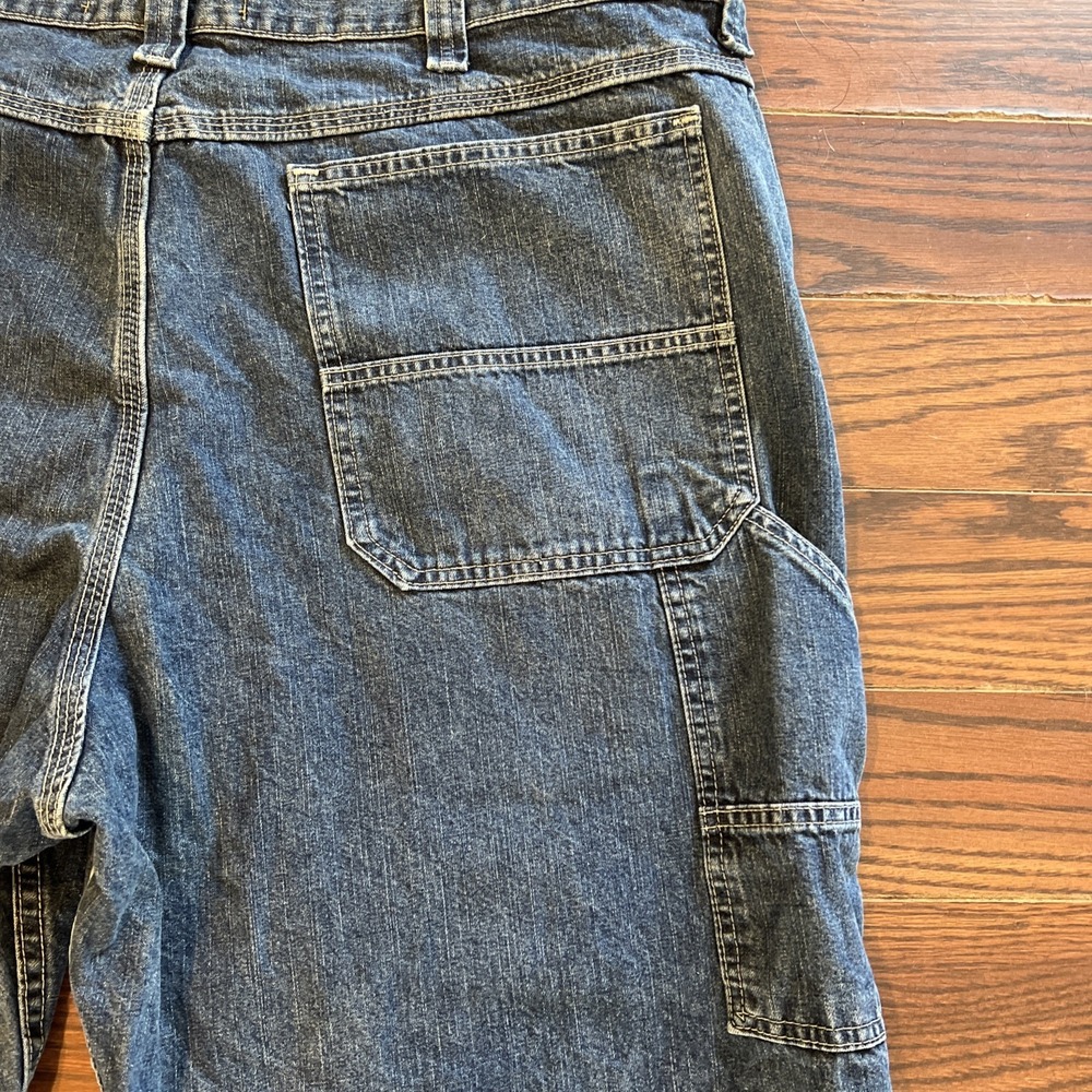 Vintage Y2K Lee Dungarees Carpenter Jeans Tag Size 44x32 (44x31) VF Jeanswear - Picture 4 of 16